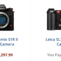 Permalink to Comparing the Panasonic S1R II and the Leica SL3 camera specifications